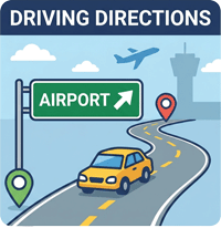 direction to airport