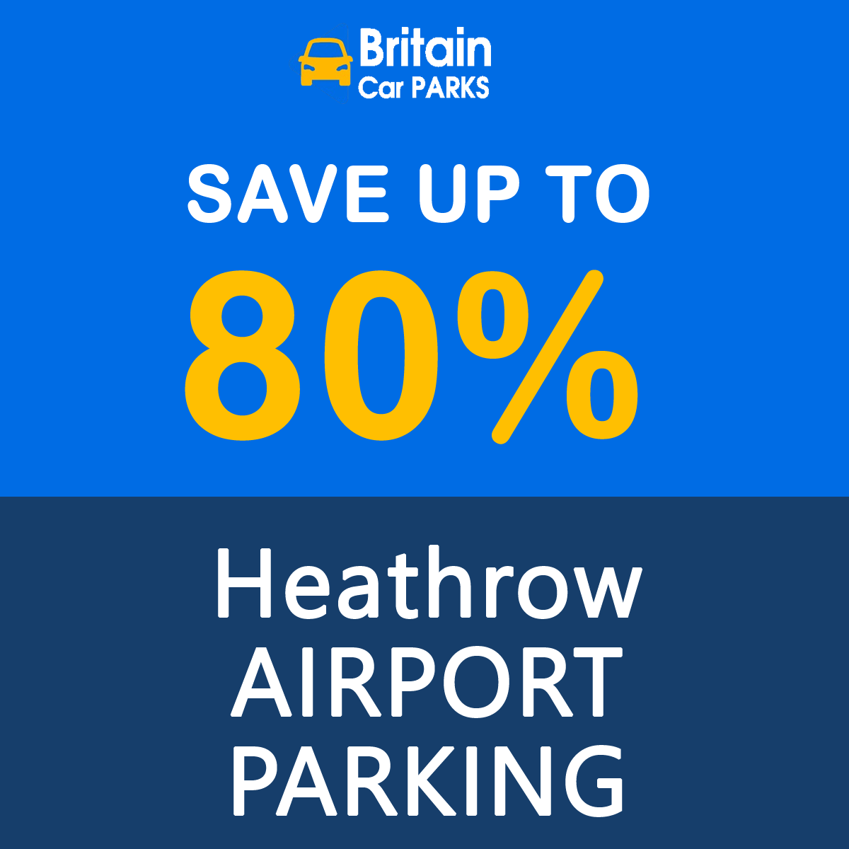 Heathrow Airport parking savings