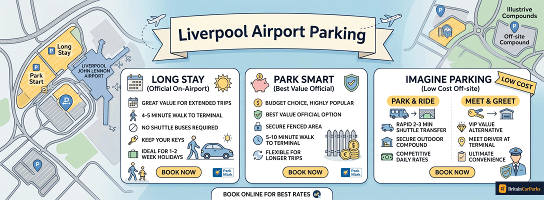liverpool airport parking best deals