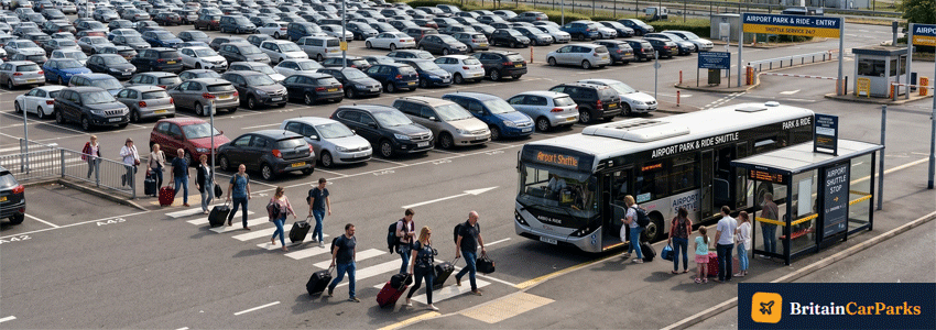 park and ride airport parking
