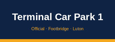 Official Terminal Car Park 1